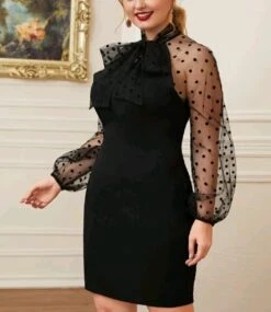 Merkloos Mooie Elegante Sexy Zwarte Jurk Feestjurk Kerst Bruiloft Speciale Gelegenheidsjurk Maat 5XL XXXXXL Eu 50 -Trendyo Trendy Winkel 1041x1200 1