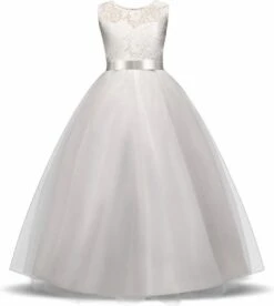 Communie Jurk Bruidsmeisjes Jurk Bruidsjurk Wit 158-164 (160) Prinsessen Jurk Feestjurk + Bloemenkrans 17 Communie Jurk Bruidsmeisjes Jurk Bruidsjurk Wit 158-164 (160) Prinsessen Jurk Feestjurk + Bloemenkrans -Trendyo Trendy Winkel 1072x1200