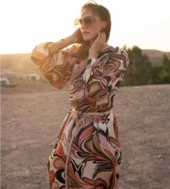 Summum - Jurk - Print - Multicolour - 38 -Trendyo Trendy Winkel 1081x1200