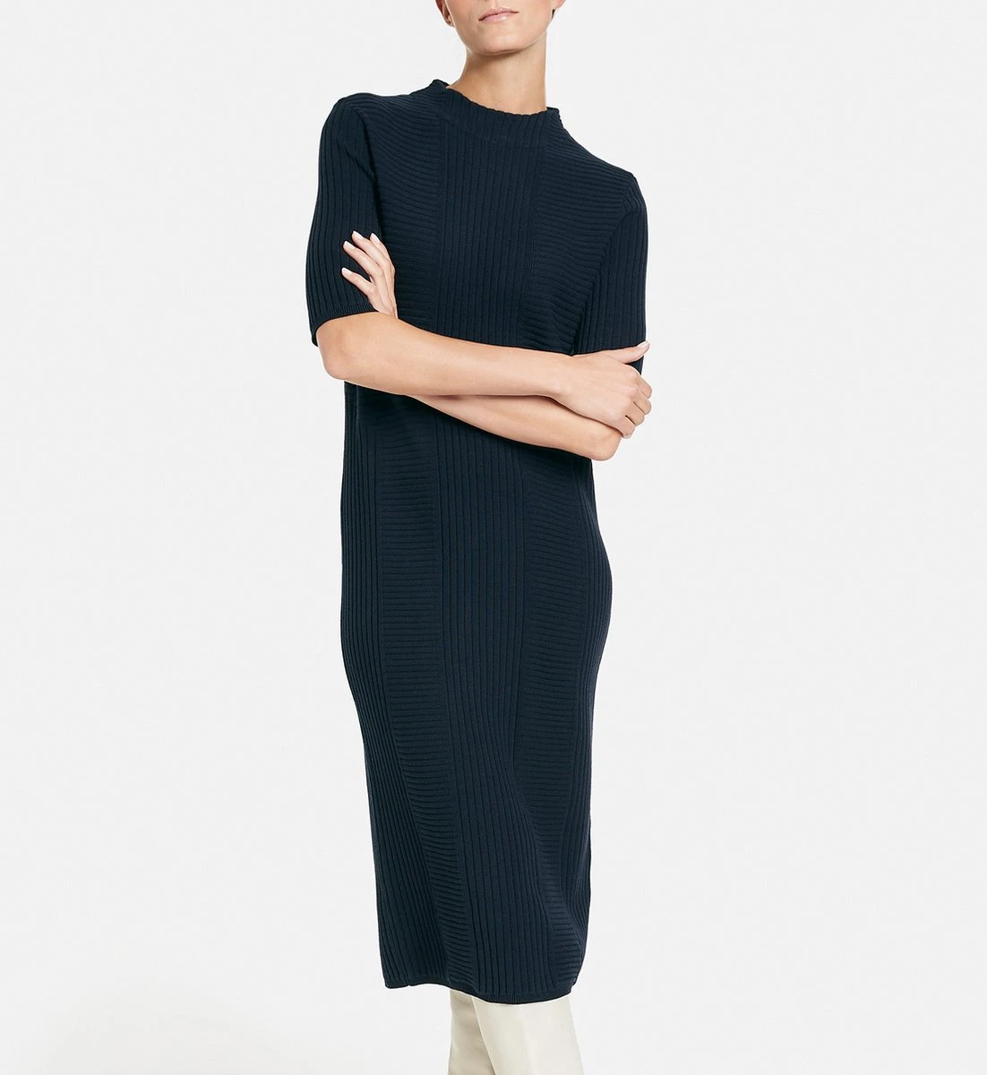 GERRY WEBER Dames Jurk Navy-46 5 GERRY WEBER Dames Jurk Navy-46 - Afbeelding 3