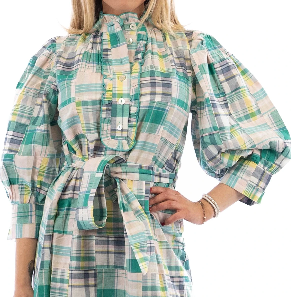 Antik Batik Alama Jurk 5 Antik Batik Alama Jurk - Afbeelding 3