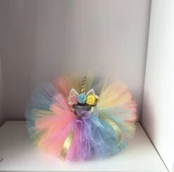 Merkloos Verjaardag Tutu Jurk - Prinses Eenhoorn Jurk Voor Meisjes 1 Jaar - Verjaardag Outfit - Unicorn Jurk - Smash Cake Verjaardag Jurk -Trendyo Trendy Winkel 1200x1191