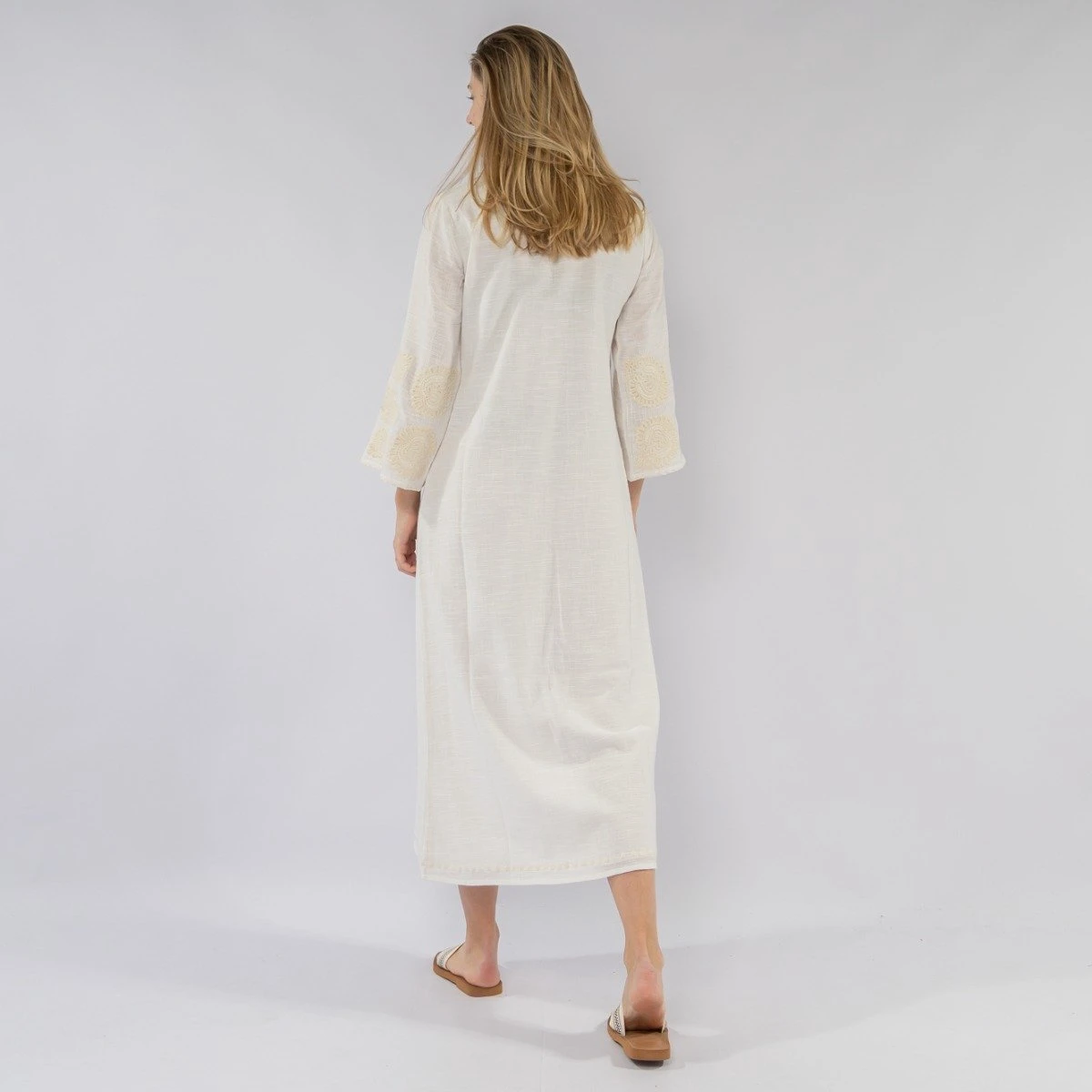 Antik Batik Togala Lange Jurk 6 Antik Batik Togala Lange Jurk - Afbeelding 4