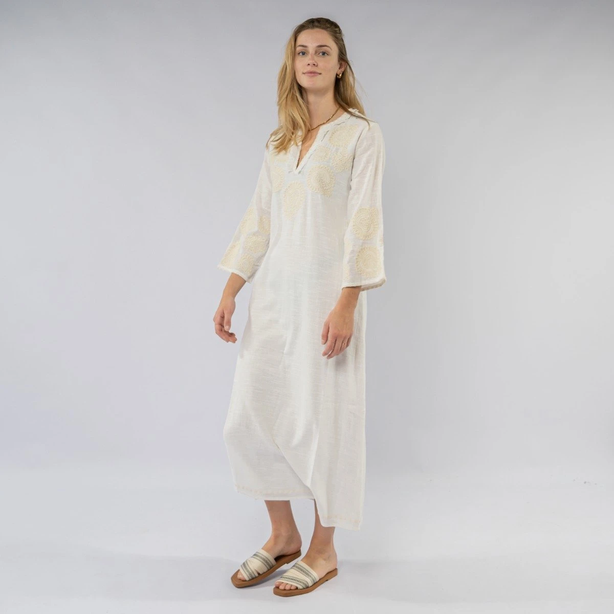 Antik Batik Togala Lange Jurk 7 Antik Batik Togala Lange Jurk - Afbeelding 5