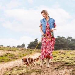 TwoDay Dames Maxi Jurk Bloemenprint Rood - Maat XXL -Trendyo Trendy Winkel 1200x1200 303