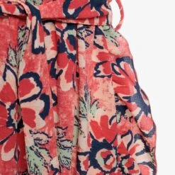 TwoDay Dames Maxi Jurk Bloemenprint Rood - Maat S -Trendyo Trendy Winkel 1200x1200 537