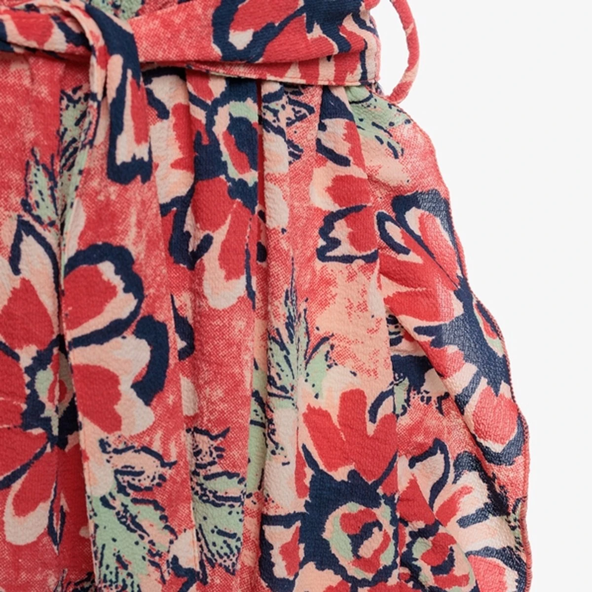 TwoDay Dames Maxi Jurk Bloemenprint Rood - Maat 3XL 6 TwoDay Dames Maxi Jurk Bloemenprint Rood - Maat 3XL - Afbeelding 4