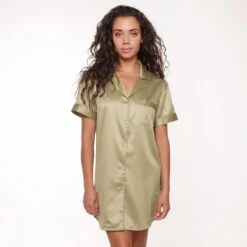 LingaDore Satijn Pyjama Jurk - 6801PD - Cream - XS -Trendyo Trendy Winkel 1200x1200 75