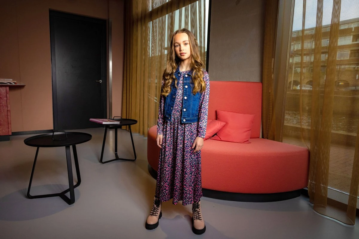 B. Nosy Y208-5834 Meisjes Jurk - Maat 140 7 B. Nosy Y208-5834 Meisjes Jurk - Maat 140 - Afbeelding 5