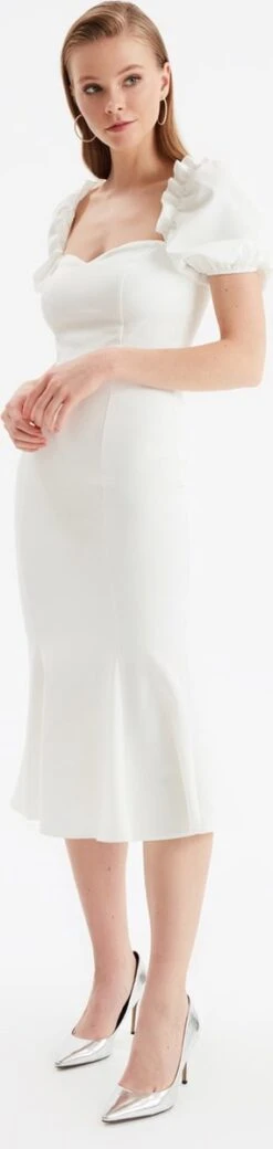 Trendyol Vrouwen Ballon Mouw Lieve Schat Basis Jurk -Trendyo Trendy Winkel 285x1200