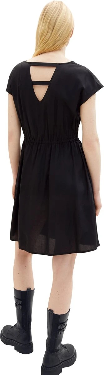 TOM TAILOR Easy Viscose Dress Dames Jurk - Maat M 6 TOM TAILOR Easy Viscose Dress Dames Jurk - Maat M - Afbeelding 4