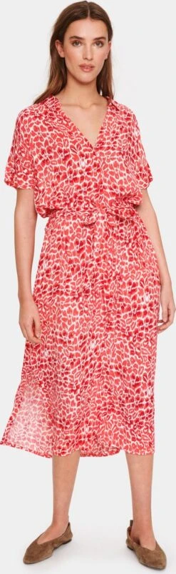 Saint Tropez BlancaSZ SS Dress Dames Jurk - Maat L -Trendyo Trendy Winkel 369x1200 2