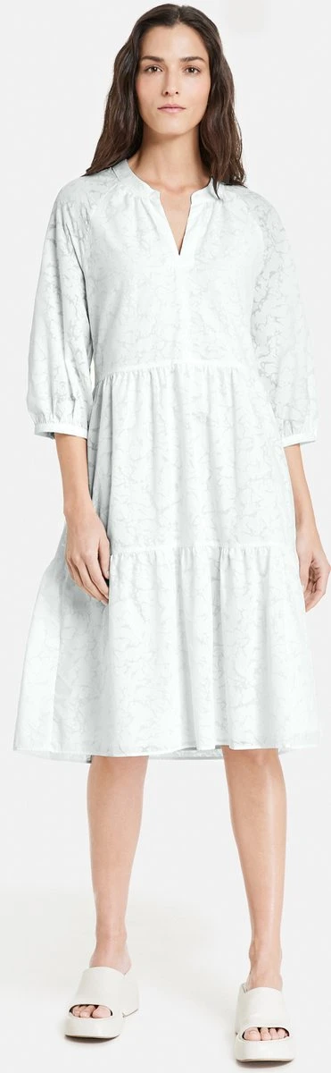 GERRY WEBER Dames Jurk Met A-lijn Off-white-48 5 GERRY WEBER Dames Jurk Met A-lijn Off-white-48 - Afbeelding 3