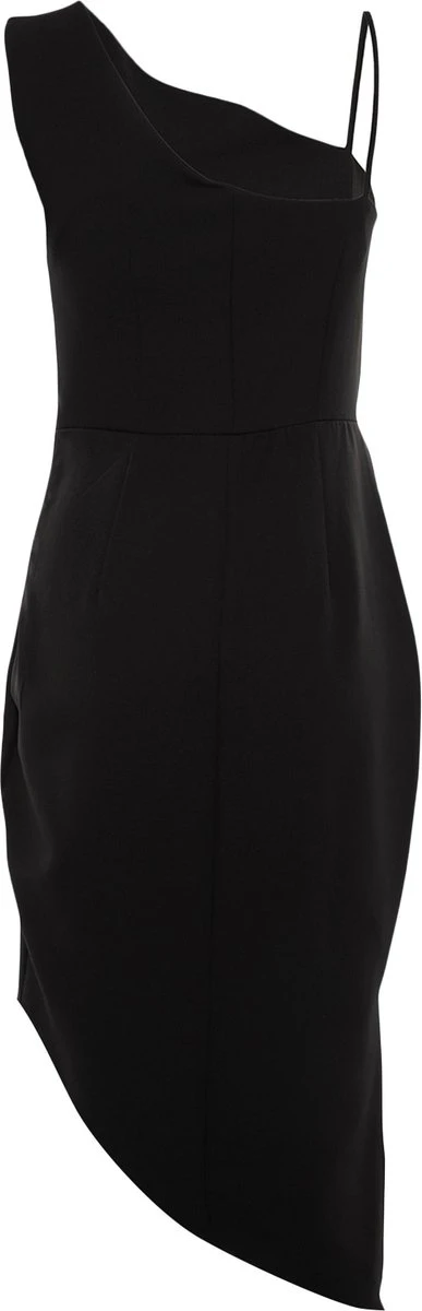 Trendyol Vrouwen Een Schouder Asymmetrische Kraag Bodycon Jurk 3 Trendyol Vrouwen Een Schouder Asymmetrische Kraag Bodycon Jurk