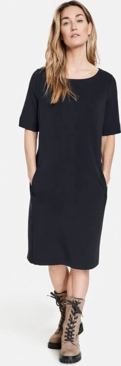 GERRY WEBER Dames Sheath Jurk Navy-40 -Trendyo Trendy Winkel 397x1200