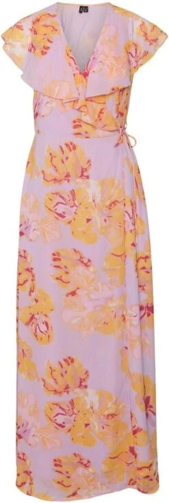 Vero Moda Jurk Vmhope Dino Sl Long Dress Wvn Ce 10287719 Orchid Bloom/hope Dames Maat - M