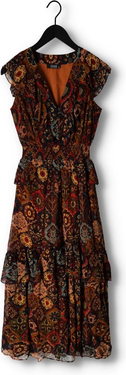 Ibana Damine Jurken Dames - Kleedje - Rok - Jurk - Multi - Maat 42 4 Ibana Damine Jurken Dames - Kleedje - Rok - Jurk - Multi - Maat 42 - Afbeelding 2