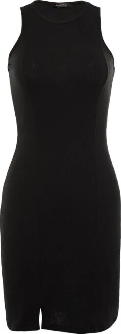 Trendyol Vrouwen Standaard Mouw Halternek Bodycon Jurk 19 Trendyol Vrouwen Standaard Mouw Halternek Bodycon Jurk -Trendyo Trendy Winkel 435x1200 3