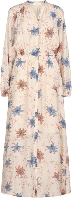 Sofie Schnoor Dames Jurk / Dames Kleding - S231287 - Gebroken Wit - Maat M