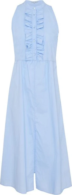 Mexx Maxi Jurk With Slit Dames - Baby Blauw - Maat XXL -Trendyo Trendy Winkel 444x1200 3