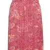 Vero Moda Jurk Vmsilo Ss 7/8 Dress Wvn Btq 10286028 Pink Yarrow/silo Dames Maat - XS -Trendyo Trendy Winkel 457x1200
