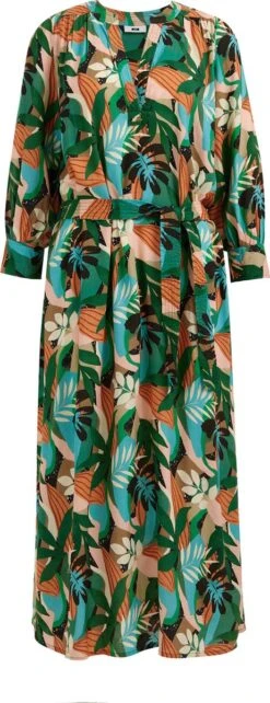 WE Fashion Dames Jurk Met Dessin