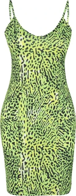 Trendyol Vrouwen Standaard Mouw V-hals Bodycon Jurk -Trendyo Trendy Winkel 465x1200 5
