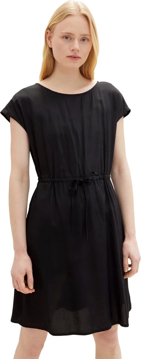 TOM TAILOR Easy Viscose Dress Dames Jurk - Maat M 7 TOM TAILOR Easy Viscose Dress Dames Jurk - Maat M - Afbeelding 5