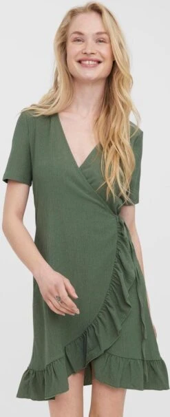 VERO MODA VMHAYA SHORT DRESS GA NOOS Dames Jurk - Maat L -Trendyo Trendy Winkel 489x1200 8