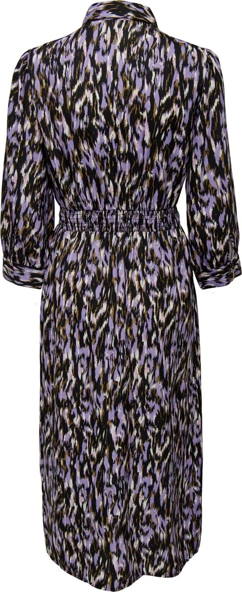 ONLY ONLWILMA 3/4 MIDI SHIRT DRESS CS PTM Dames Jurk - Maat M 4 ONLY ONLWILMA 3/4 MIDI SHIRT DRESS CS PTM Dames Jurk - Maat M - Afbeelding 2
