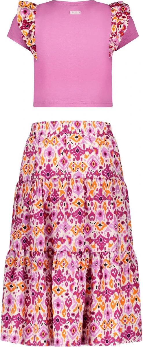 B. Nosy Y302-5845 Meisjes Jurk - Maat 134/140 4 B. Nosy Y302-5845 Meisjes Jurk - Maat 134/140 - Afbeelding 2