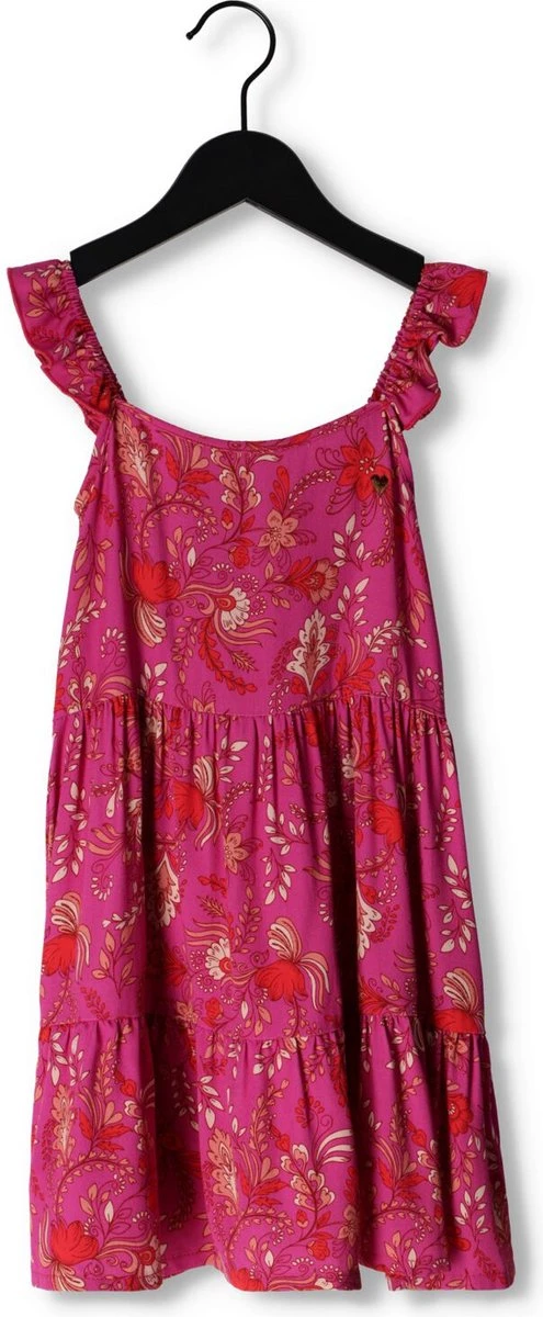 Looxs Revolution 2312-7856-994 Meisjes Jurk - Maat 98 - Roze Van Viscose 4 Looxs Revolution 2312-7856-994 Meisjes Jurk - Maat 98 - Roze Van Viscose - Afbeelding 2
