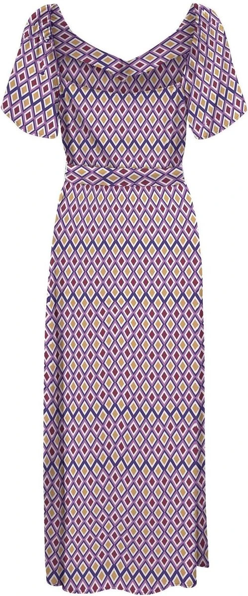 Only Jurk Onlalma Life Vis Bay Long Dress Aop 15284379 Radiant Orchid/392 Canyon Dames Maat - L 4 Only Jurk Onlalma Life Vis Bay Long Dress Aop 15284379 Radiant Orchid/392 Canyon Dames Maat - L - Afbeelding 2