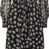Vero Moda Jurk Vmpica L/s V-neck 7/8 Dress Wvn Btq Black Dames Maat - XL -Trendyo Trendy Winkel 501x1200 4