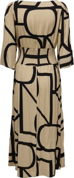 ONLY ONLAVA 3/4 MIDI DRESS PTM Dames Jurk - Maat M -Trendyo Trendy Winkel 501x1200 6