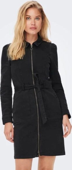 ONLY ONLNEW CHIGO DNM DRESS NOOS Dames Jurk - Maat 38