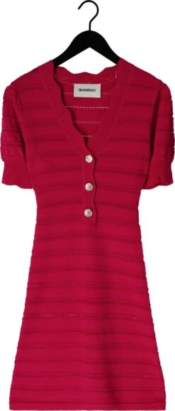 Silvian Heach Cvp23162ve Jurken Dames - Rok - Jurk - Roze - Maat 40 -Trendyo Trendy Winkel 512x1200 4