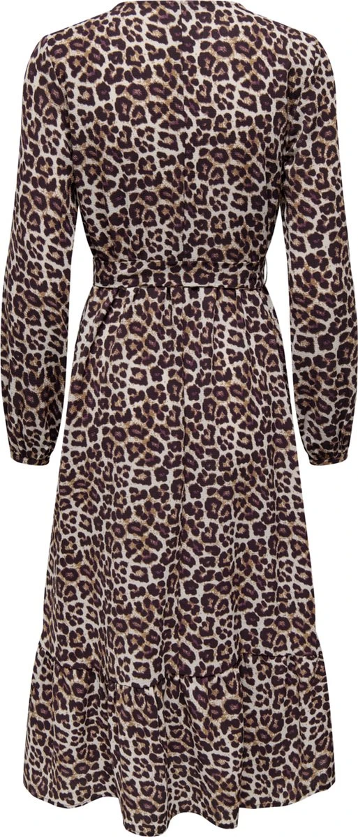 ONLY ONLNOVA LUX L/S AMY LONG DRESS AOP PTM Dames Jurk - Maat S 4 ONLY ONLNOVA LUX L/S AMY LONG DRESS AOP PTM Dames Jurk - Maat S - Afbeelding 2