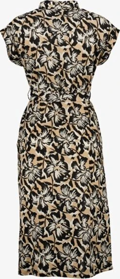 TwoDay Dames Jurk Met Bloemen Beige Zwart - Maat XL -Trendyo Trendy Winkel 516x1200 6