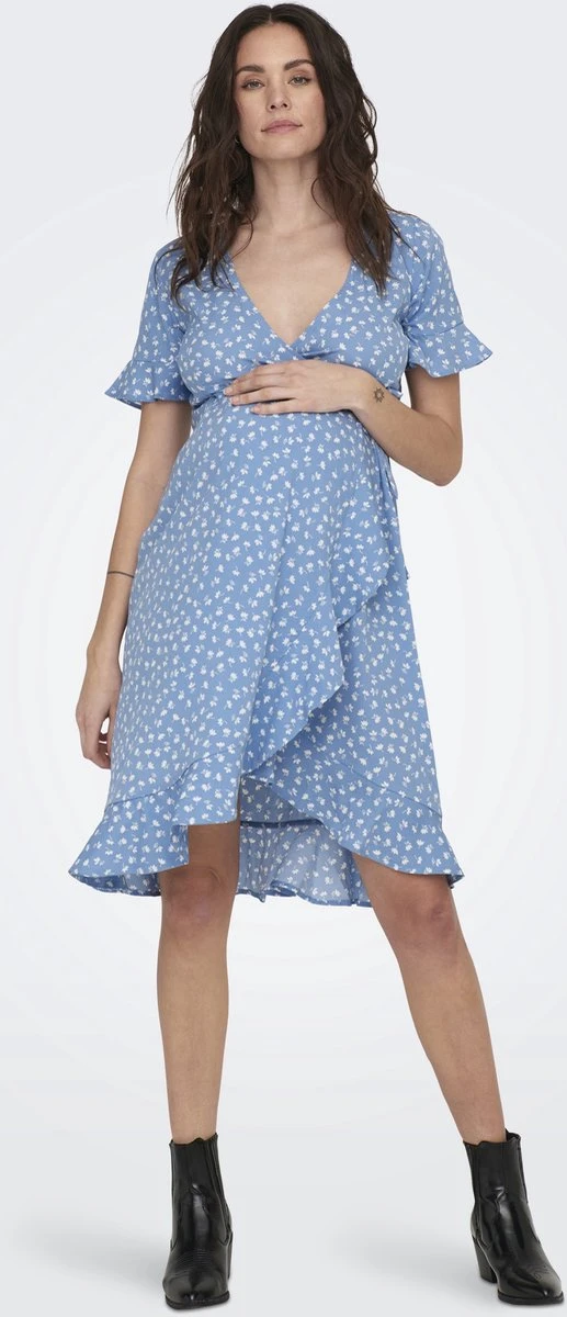 ONLY OLMOLIVIA S/S WRAP DRESS WVN NP Dames Jurk - Maat L 9 ONLY OLMOLIVIA S/S WRAP DRESS WVN NP Dames Jurk - Maat L - Afbeelding 7