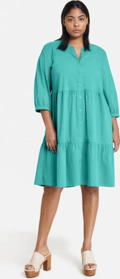 SAMOON Dames Jurk Dark Atmosphere-42 -Trendyo Trendy Winkel 517x1200 13