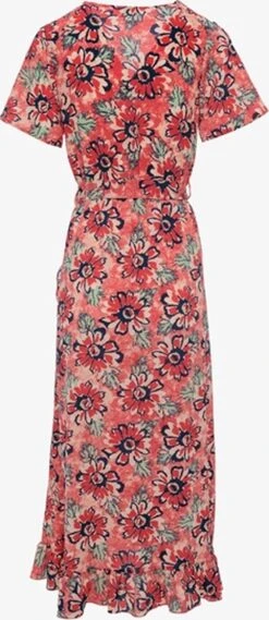 TwoDay Dames Maxi Jurk Bloemenprint Rood - Maat L -Trendyo Trendy Winkel 521x1200 6