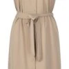Zoso Jurk Mason Crepe Fabric Dress 231 0007 Sand Dames Maat - XXL -Trendyo Trendy Winkel 530x1200 4