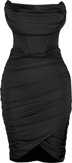 Trendyol Vrouwen Standaard Mouw Strapless Bodycon Jurk -Trendyo Trendy Winkel 531x1200 14