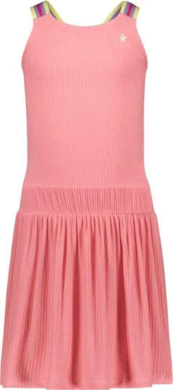 Like Flo - Jurk - Flamingo - Maat 134