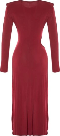 Trendyol Vrouwen Standaard Mouw Ronde Hals Omslag Jurk 23 Trendyol Vrouwen Standaard Mouw Ronde Hals Omslag Jurk -Trendyo Trendy Winkel 535x1200 6