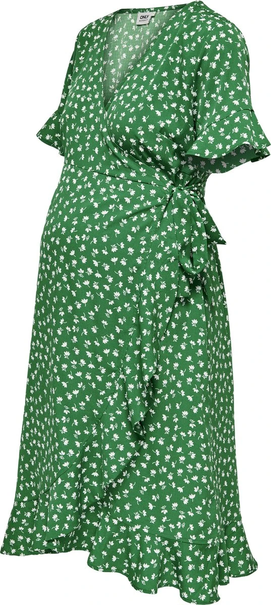 ONLY OLMOLIVIA S/S WRAP DRESS WVN NP Dames Jurk - Maat L 5 ONLY OLMOLIVIA S/S WRAP DRESS WVN NP Dames Jurk - Maat L - Afbeelding 3