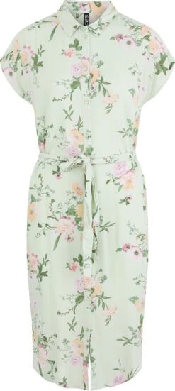 Pieces PCNYA SS SHIRT DRESS BF BC Dames Jurk - Maat XS
