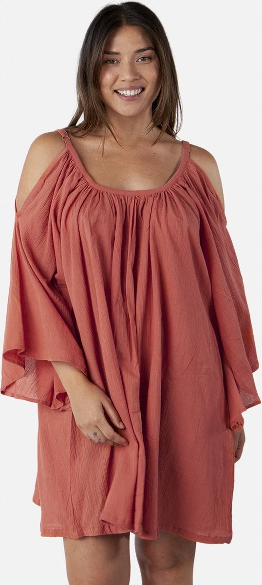 Barts Dahlio Dress Roze Dames Jurk - Maat One Size 6 Barts Dahlio Dress Roze Dames Jurk - Maat One Size - Afbeelding 4