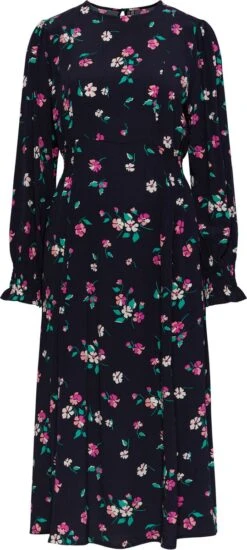 PIECES PCNIKITA LS MIDI DRESS BC Dames Jurk - Maat L